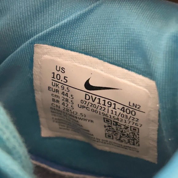 Nike Lebron 20 All-Star blue pink size 10.5 MEN’S BASKETBALL SHOES - Picture 9 of 9